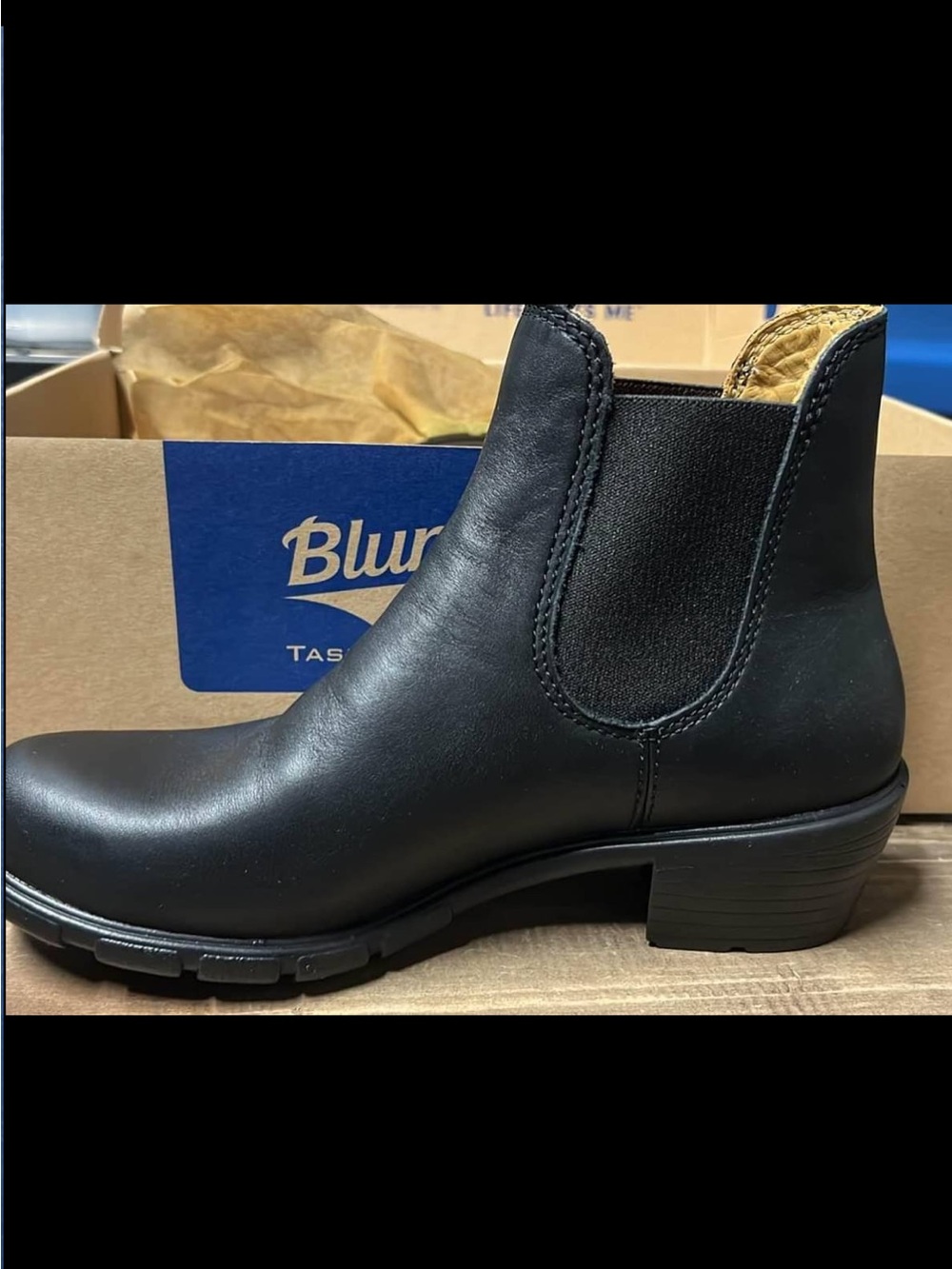 Blundstone Women's dress Black Heeled Boots